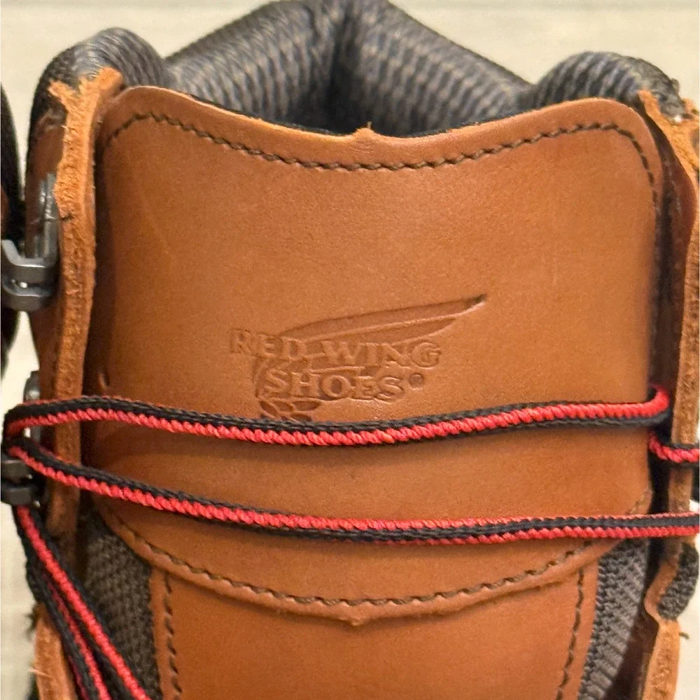 NEW RED WING 2403 BRNR XP 6-INCH WATERPROOF SAFETY STEEL TOE WORK BOOTS 14 EE E2